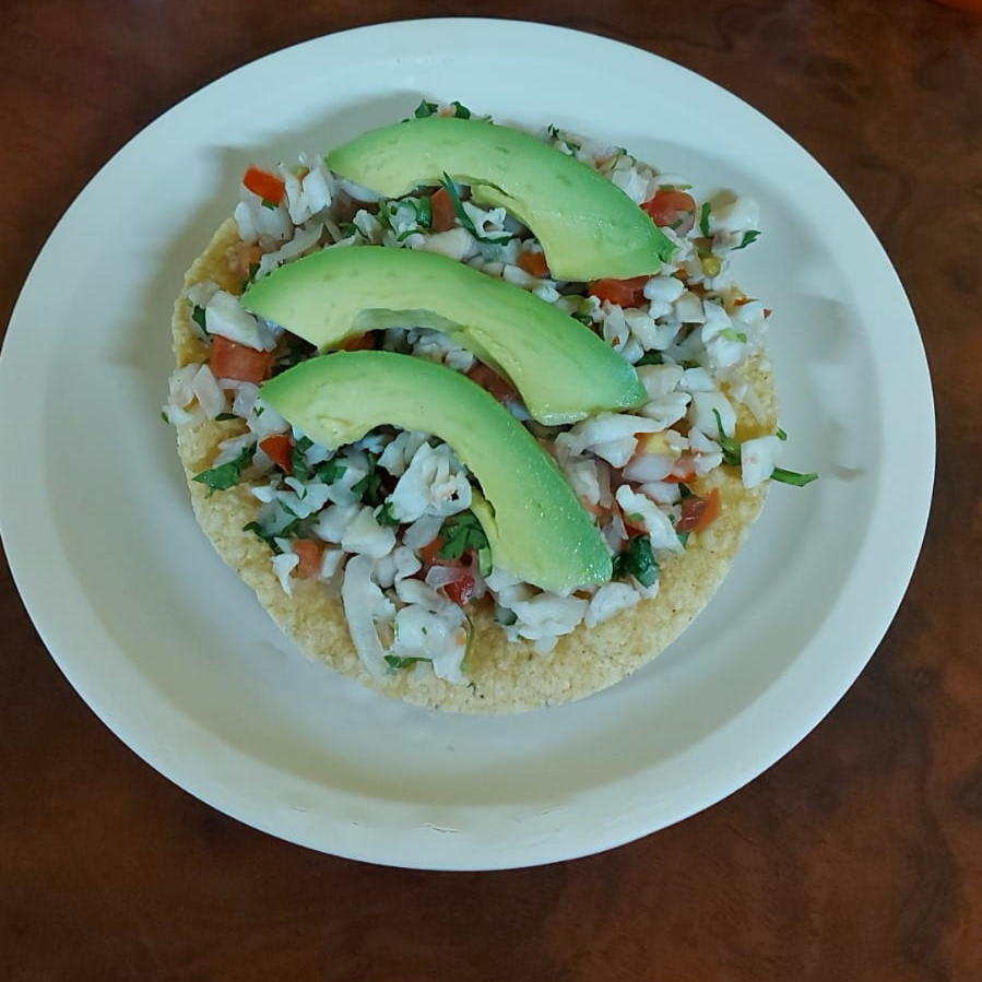 Tostada De Camarón