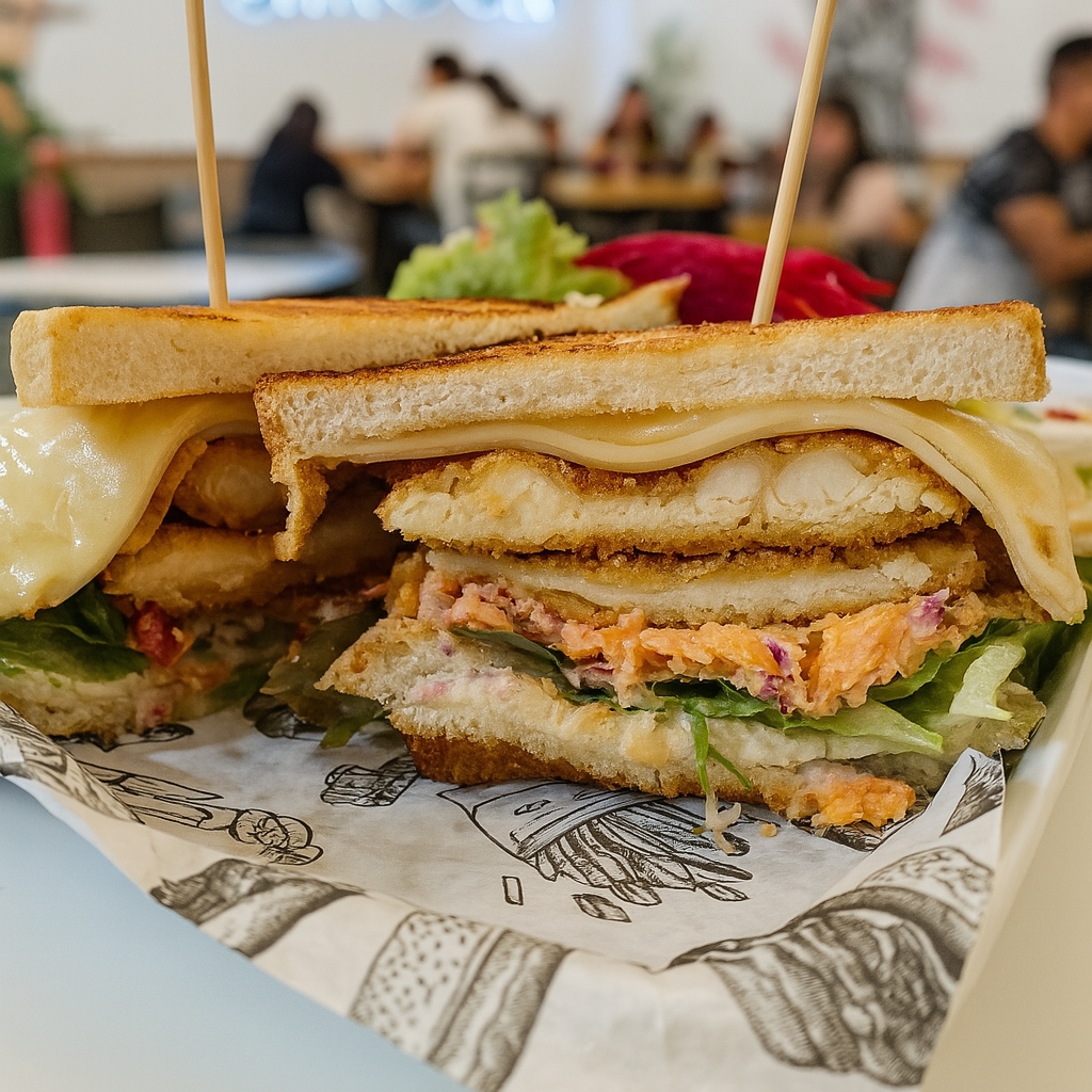 Sándwich Chicken Coleslaw