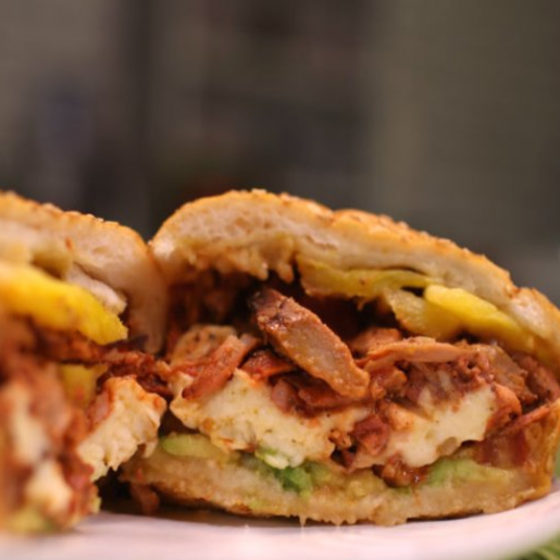 TORTA CAMPECHANA CON QUESO