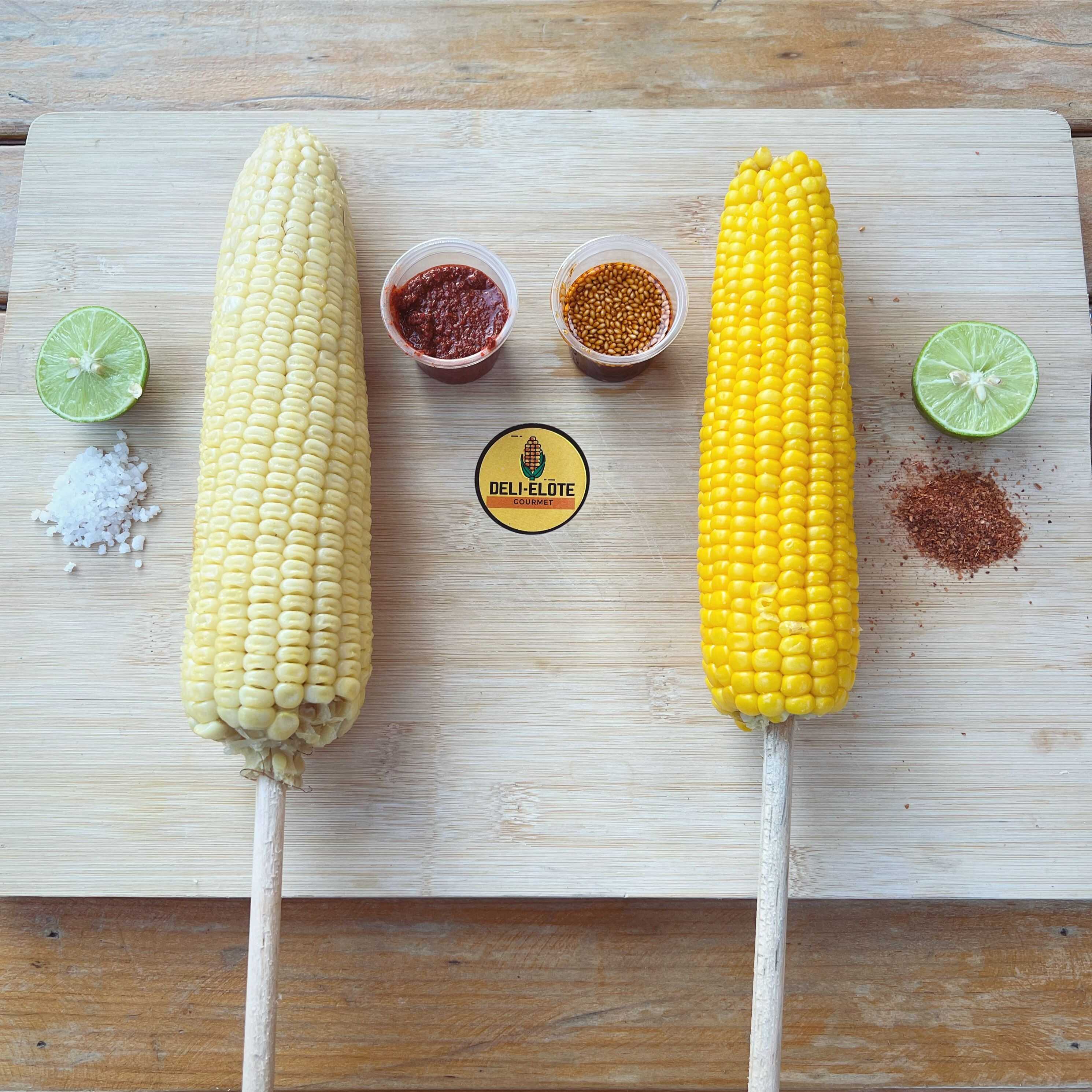 Elote Entero Blanco