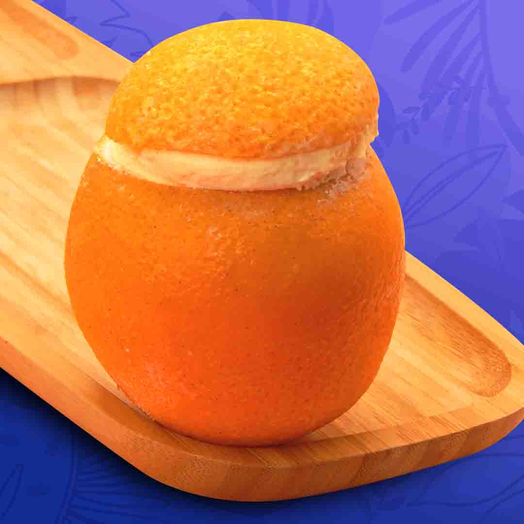 Helado Artesanal de Naranja