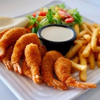 Camarones Empanizados