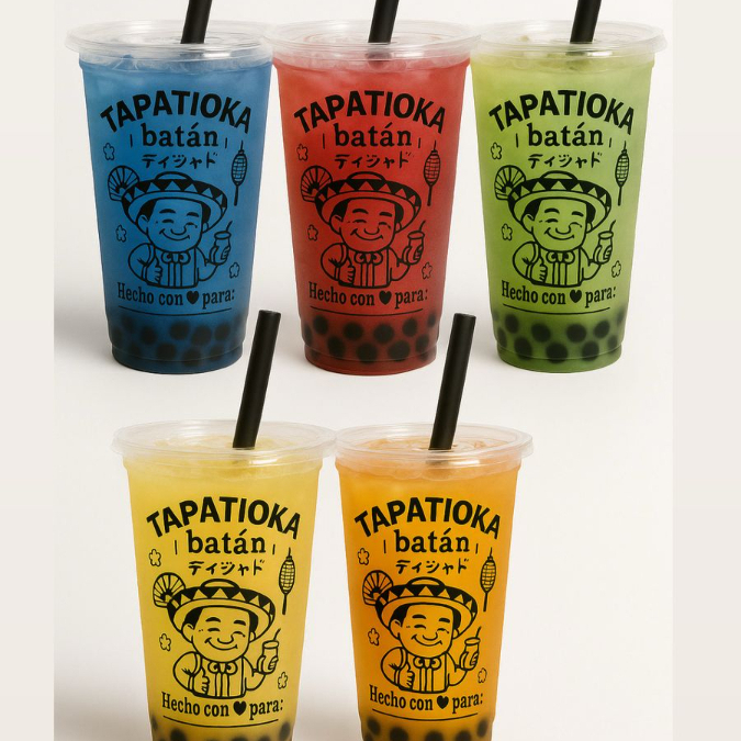 Milk Tea Frutales 16 Oz