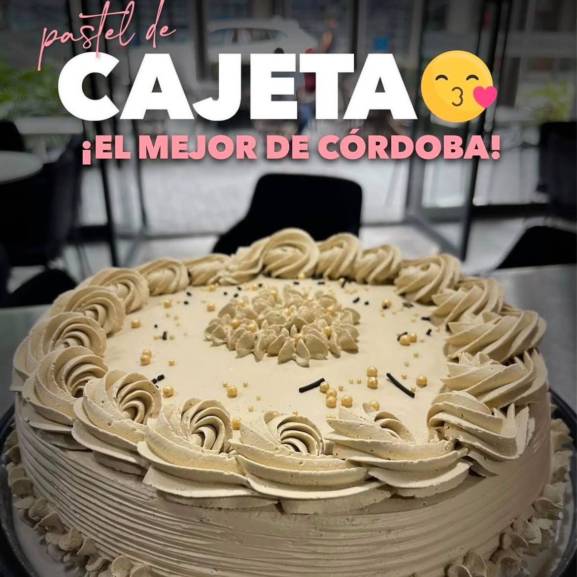Rebanada de Pastel de Cajeta