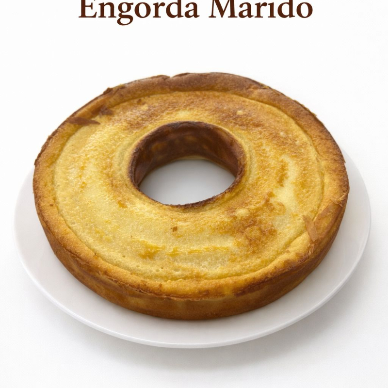 Bolo delicioso, feito com leite condensado