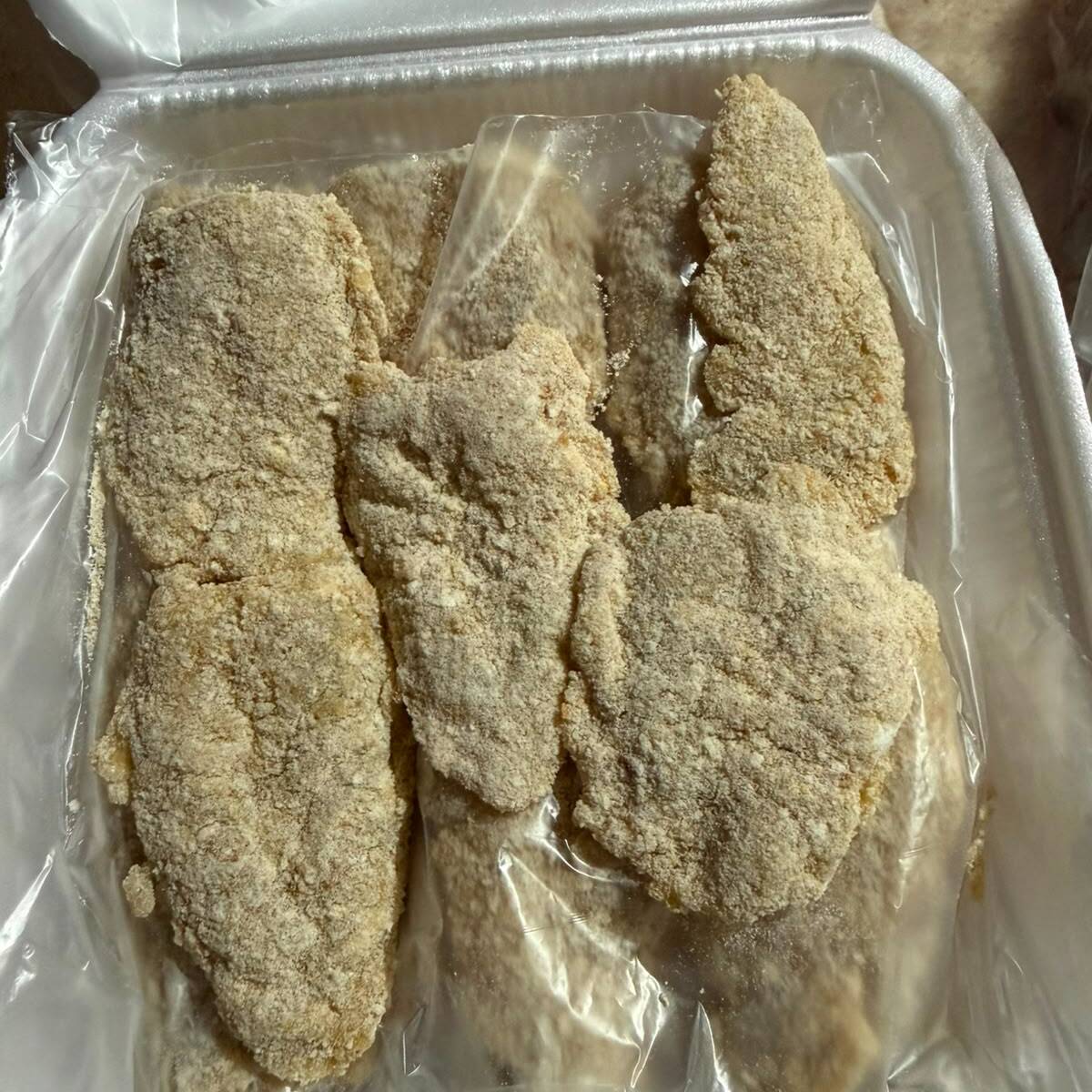 Camarones Empanizados Listos para Freír