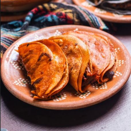Taco de BBQ Dorado sin Queso