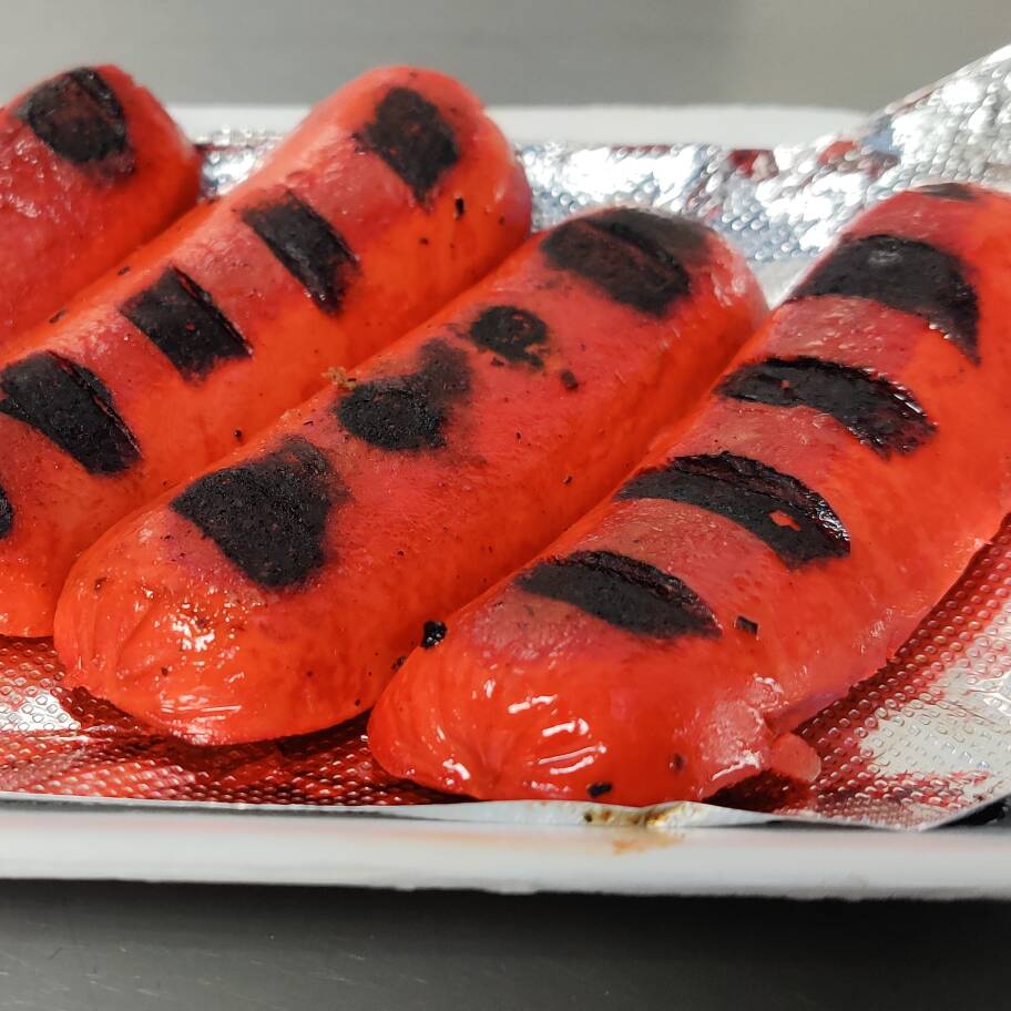 4 Salchichas Asadas