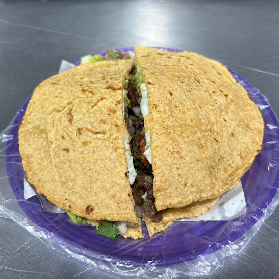 Mulita de maiz asada