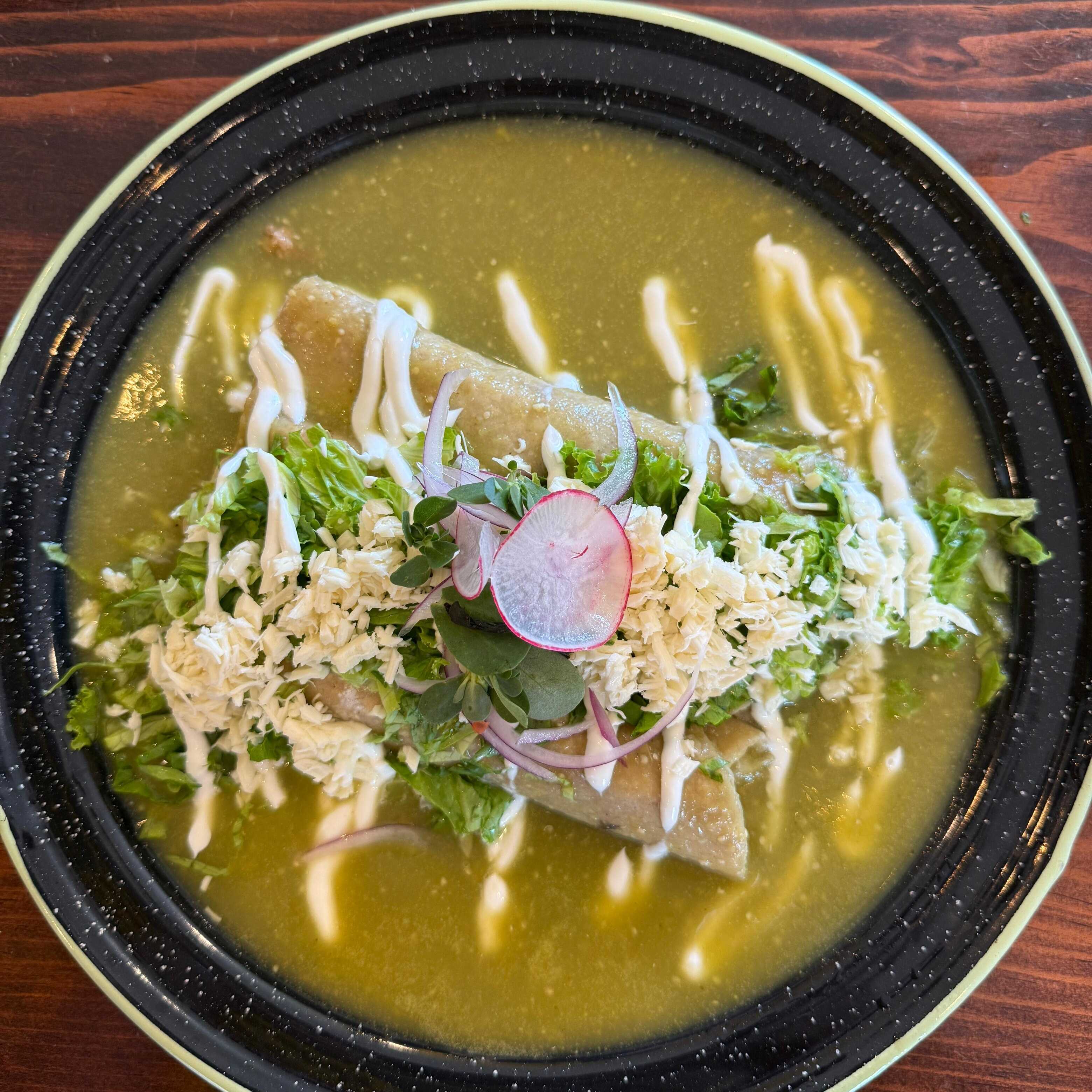 Enchiladas Cuenca.