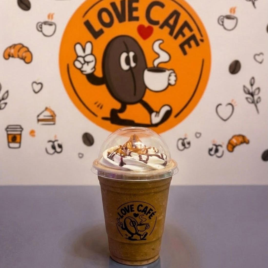 Frappé Cappuccino de Caramelo