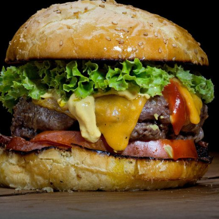 Hamburguesa con Papas