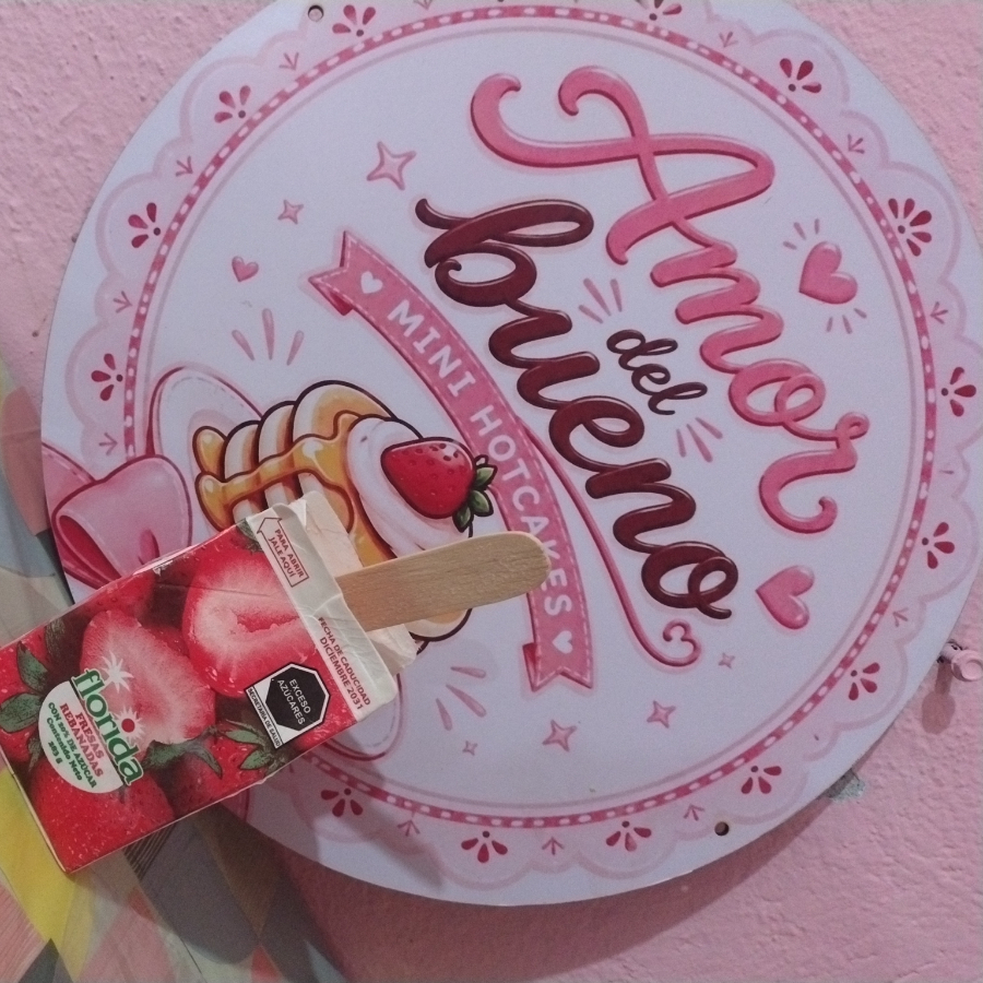 Fresa Congelada con Crema