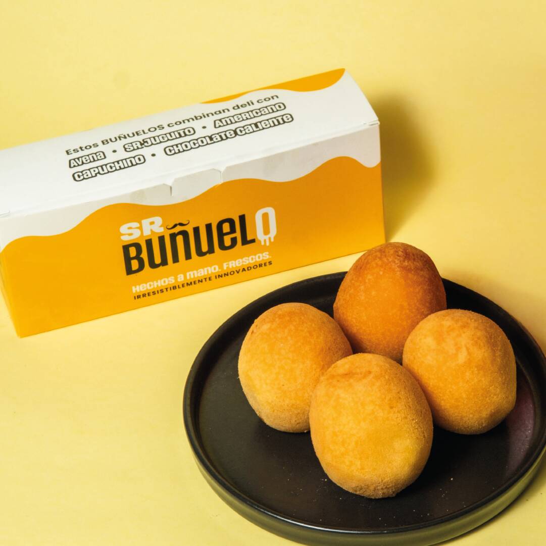 Caja X 4 Buñuelos Tradicionales