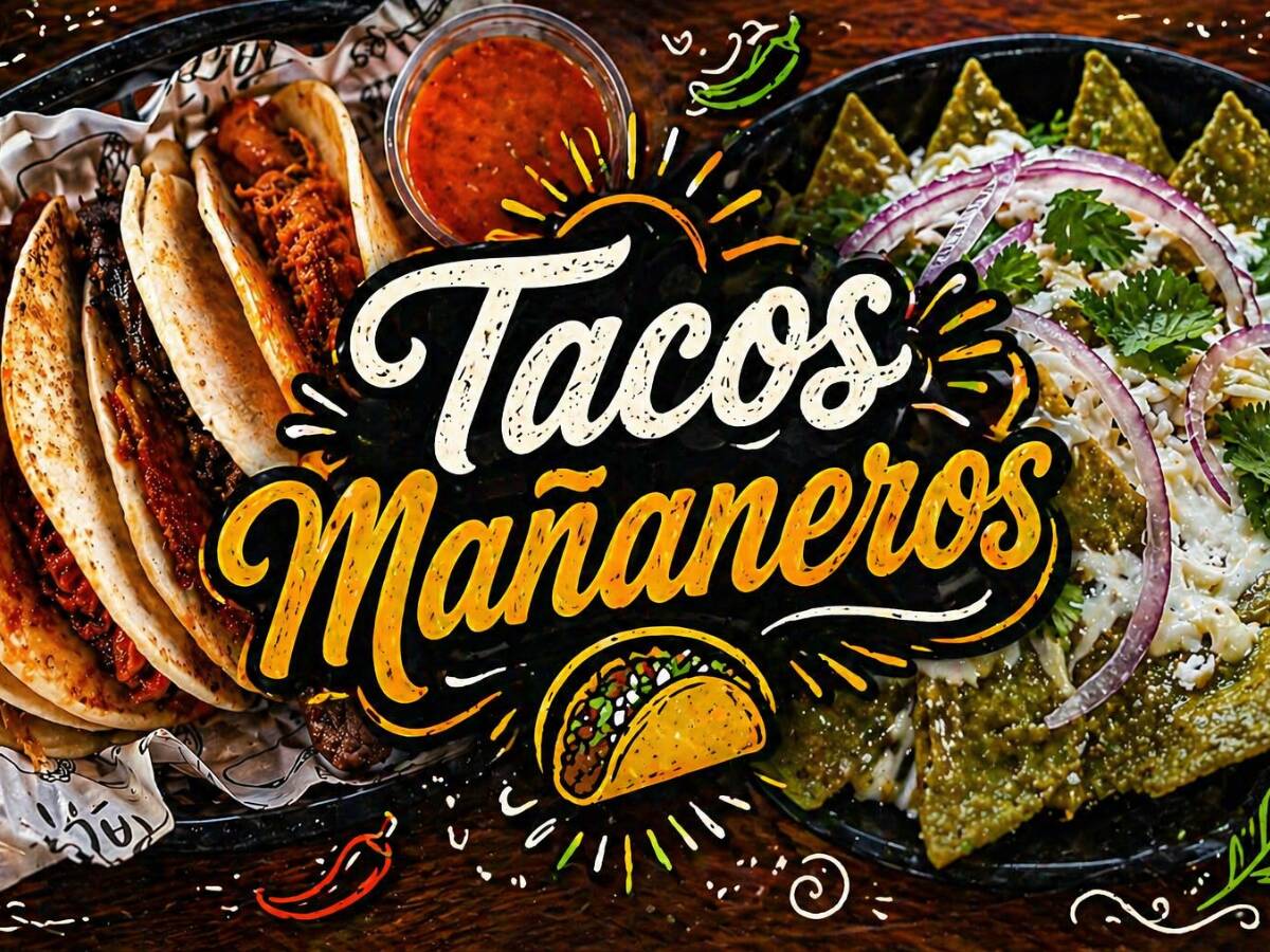 Tacos mañaneros el amanecer taquero