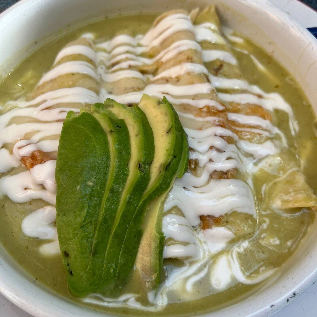 Enchiladas Suizas Verdes