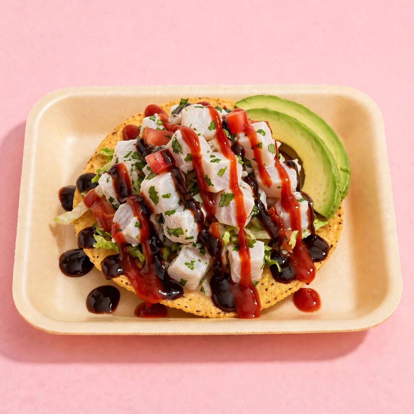 Tostada de Ceviche