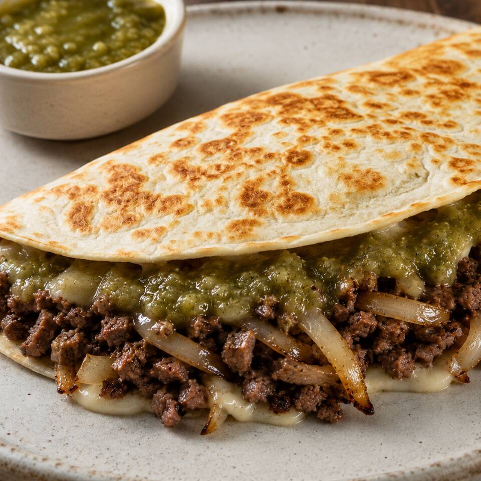 QUESADILLOTA DE BISTEC🔥🍀
