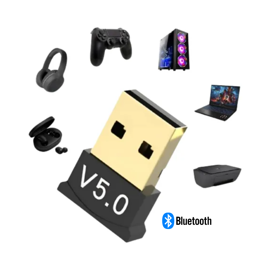 Conecte seus dispositivos com facilidade! Esse adaptador Bluetooth 5.0 transforma qualquer computador ou notebook com entrada Usb em um aparelho com conexão Bluetooth, ideal para fones sem fio, teclados, mouses, caixas de som e muito mais. Compacto, prático e de fácil instalação.  adaptador bluetooth, bluetooth 5.0, usb bluetooth, adaptador usb bluetooth, bluetooth para pc, bluetooth para notebook, dongle bluetooth, receptor bluetooth, transmissor bluetooth, bluetooth sem fio, bluetooth universal, conector bluetooth usb, adaptador para fone bluetooth, adaptador para teclado bluetooth, bluetooth para caixa de som, bluetooth para computador, adaptador bluetooth usb v5.0, bluetooth windows, bluetooth plug and play, adaptador pequeno bluetooth, adaptador bluetooth alta velocidade, bluetooth sem fio usb, bluetooth para periféricos, bluetooth notebook, informática, eletrônico, eletrônicos, adaptador bluetooth, receptor bluetooth, conversor bluetooth, conectividade, bluetooth, conexão sem fio