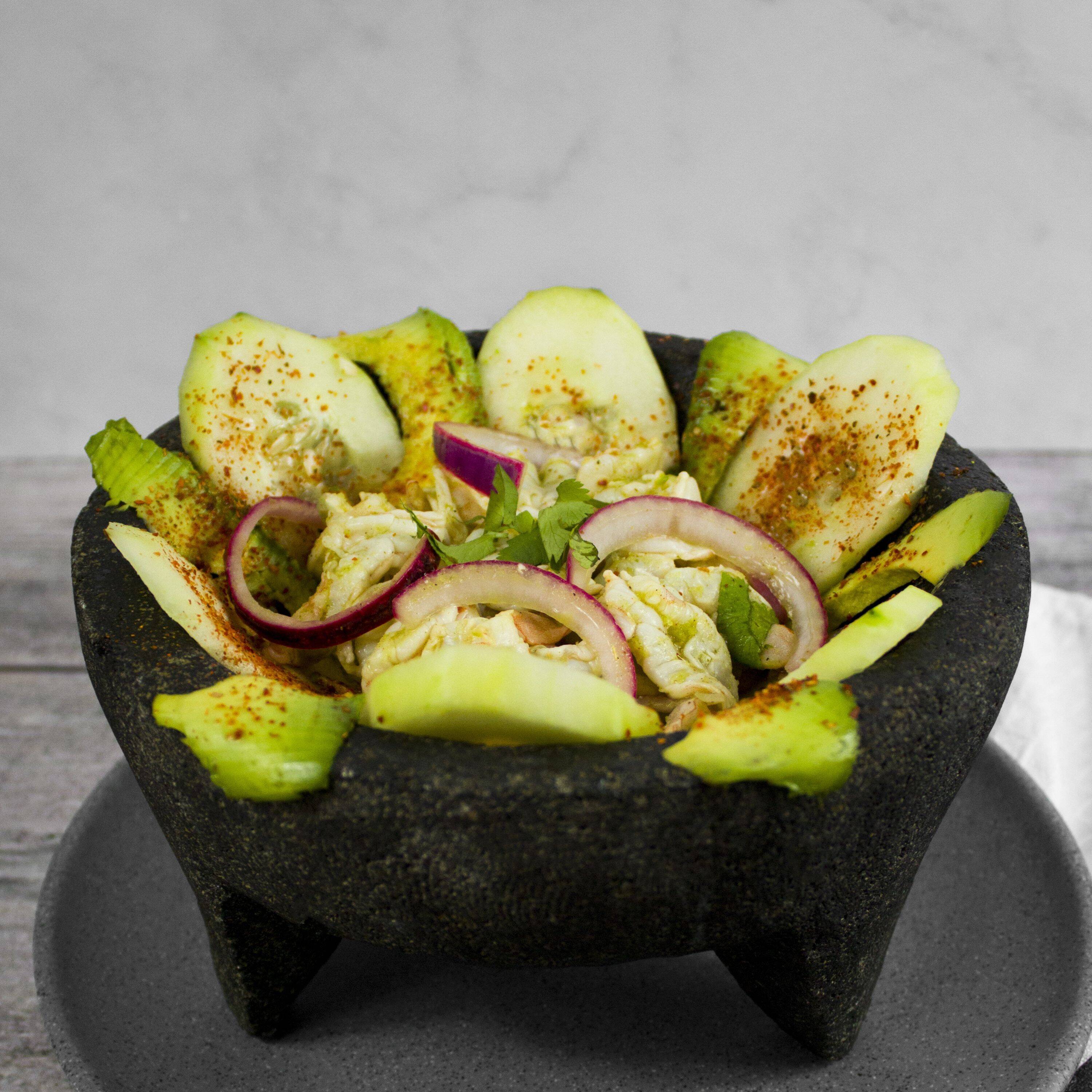 Camarones en Aguachile