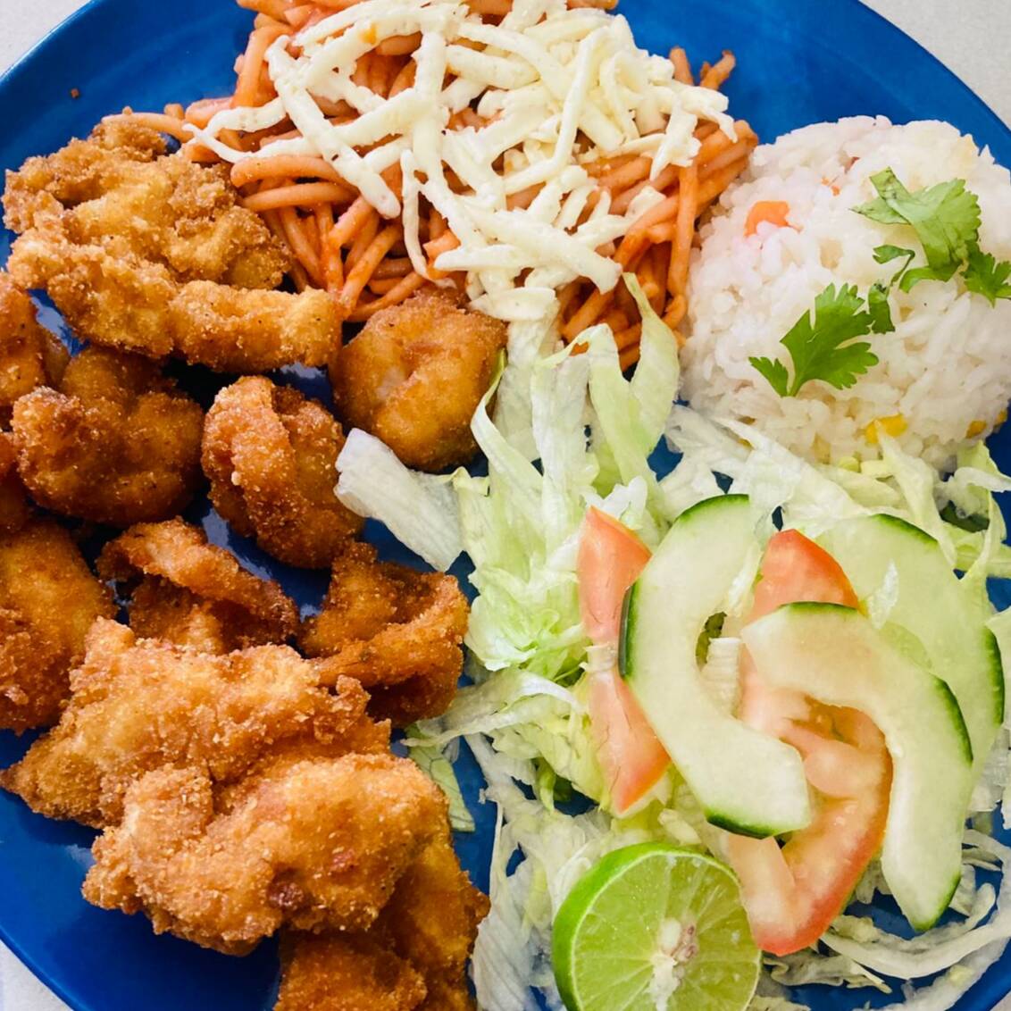 Camarones Empanizados