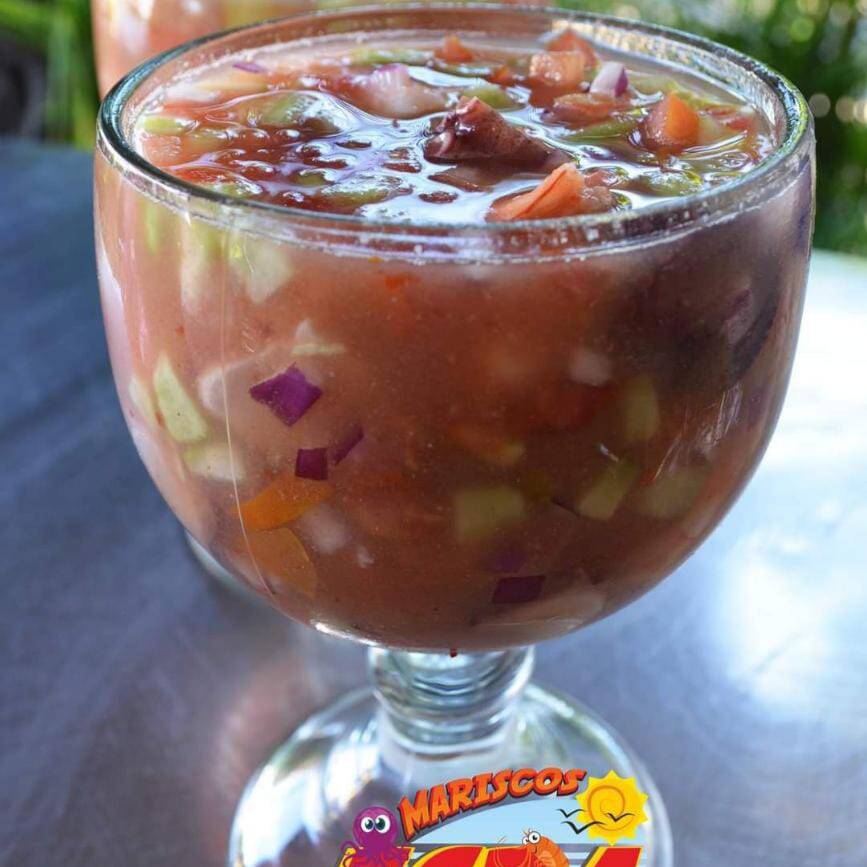 Coctel de Camarón y Pulpo