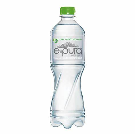 Agua embotellada 600 ml