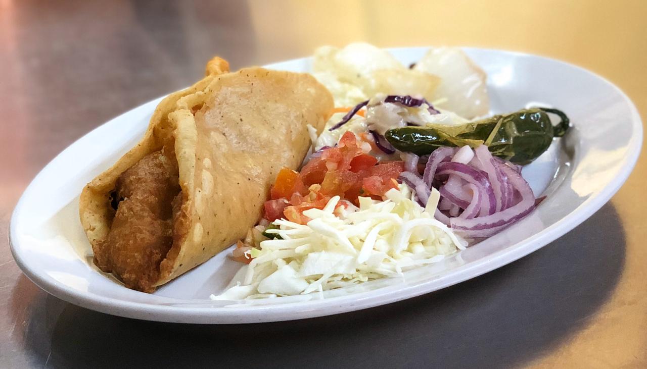 Tacos de Filete Empanizado