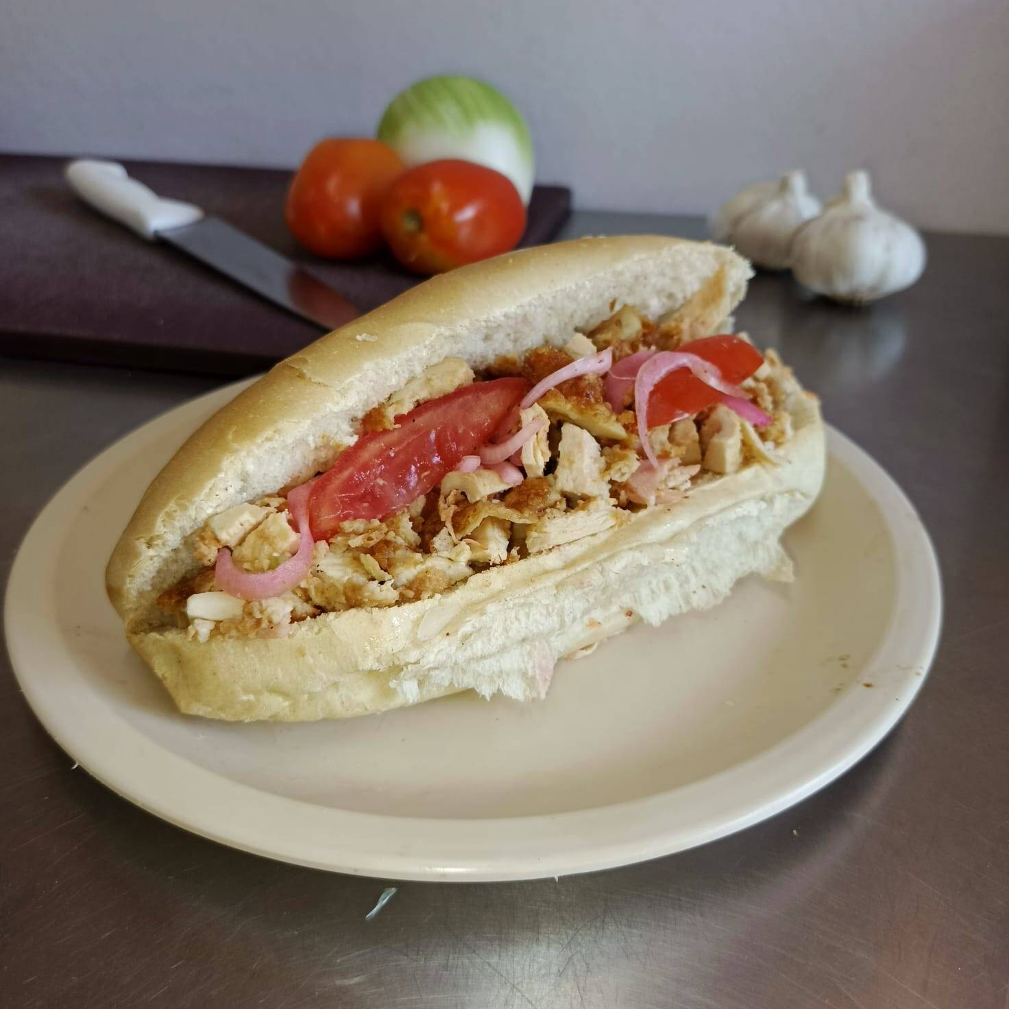 Torta de Empanizado de Pechuga