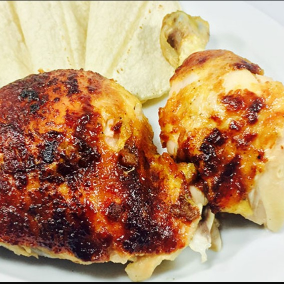 1/4 de Pollo Asado