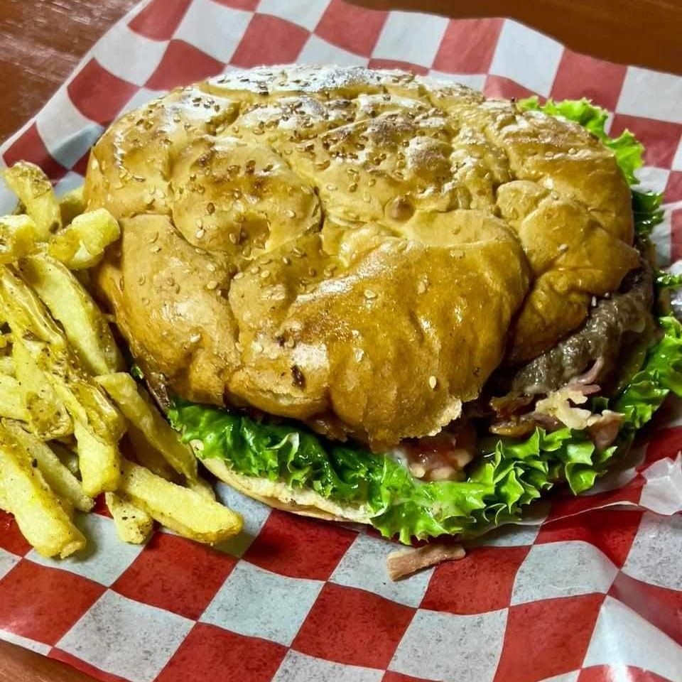 Burger Very Big de 23 cm Mexicana con Papa
