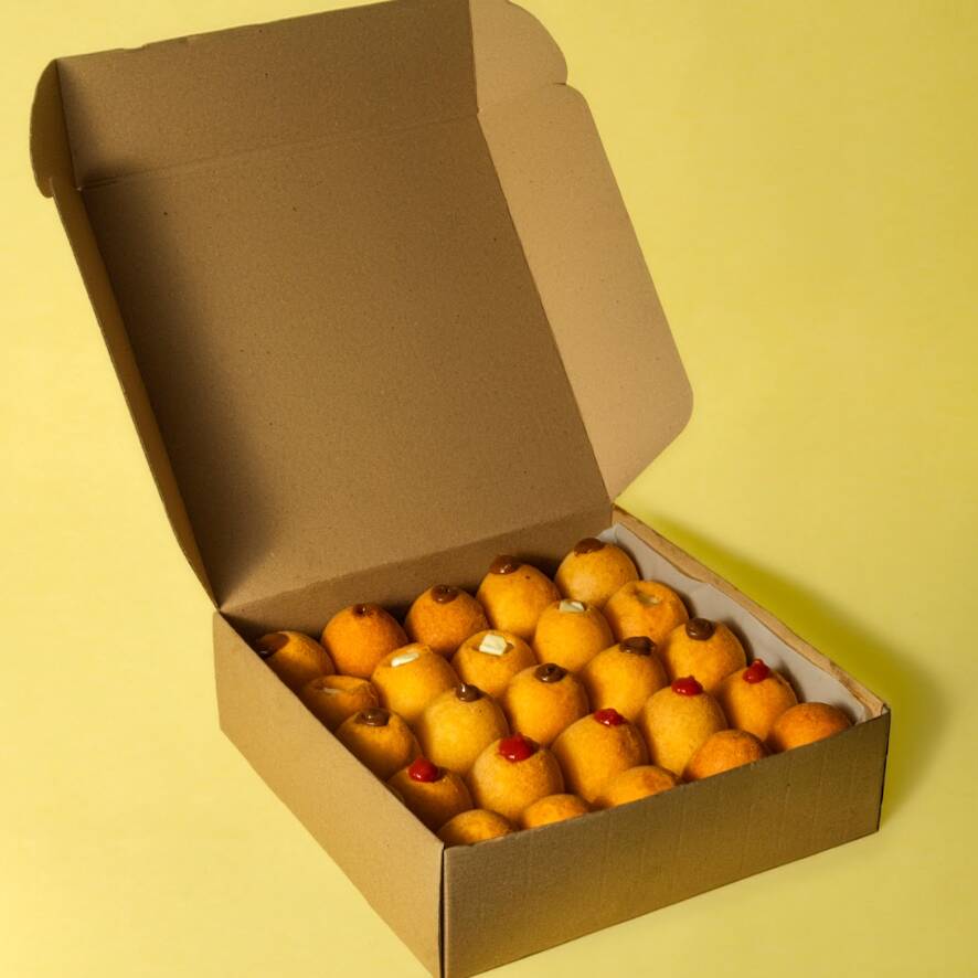 Caja X25 Buñuelos Combinados