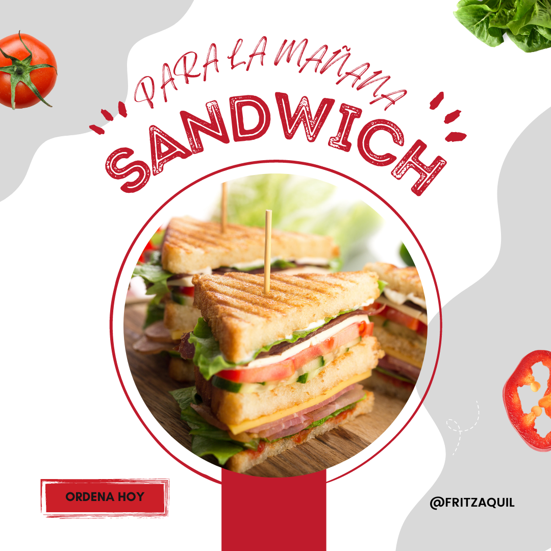 Sándwich de Jamón y Queso