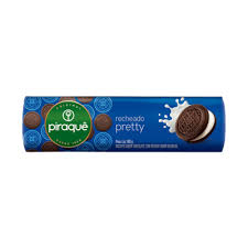 BISCOITO PIRAQUÊ RECHEADO PRETTY 80G