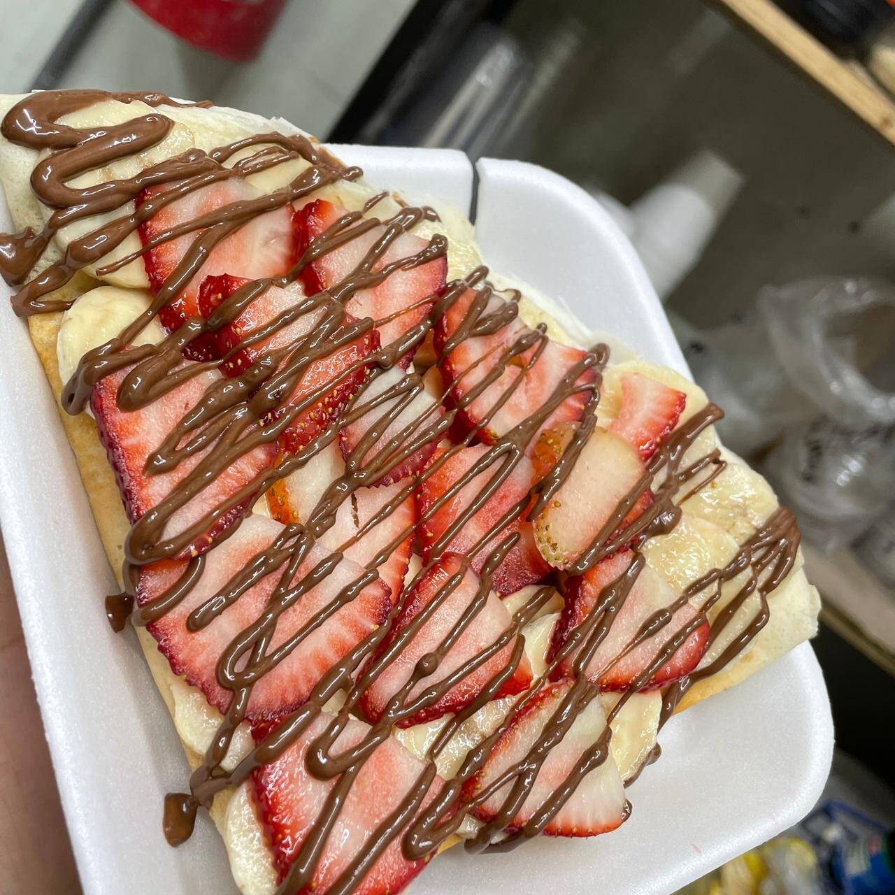 Crepa Nutella, Fresa y Plátano