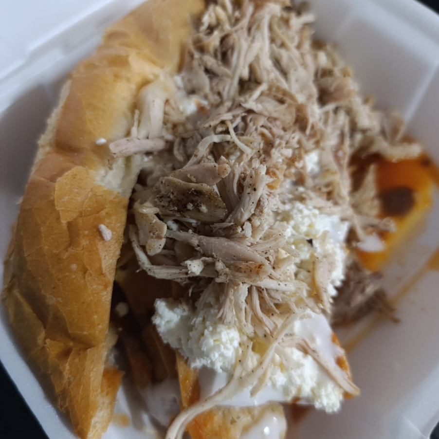 Torta de Chilaquil de Pollo
