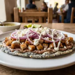 Huarache de Milanesa