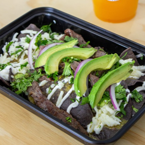 Chilaquiles de Totopos Negros Orgánicos