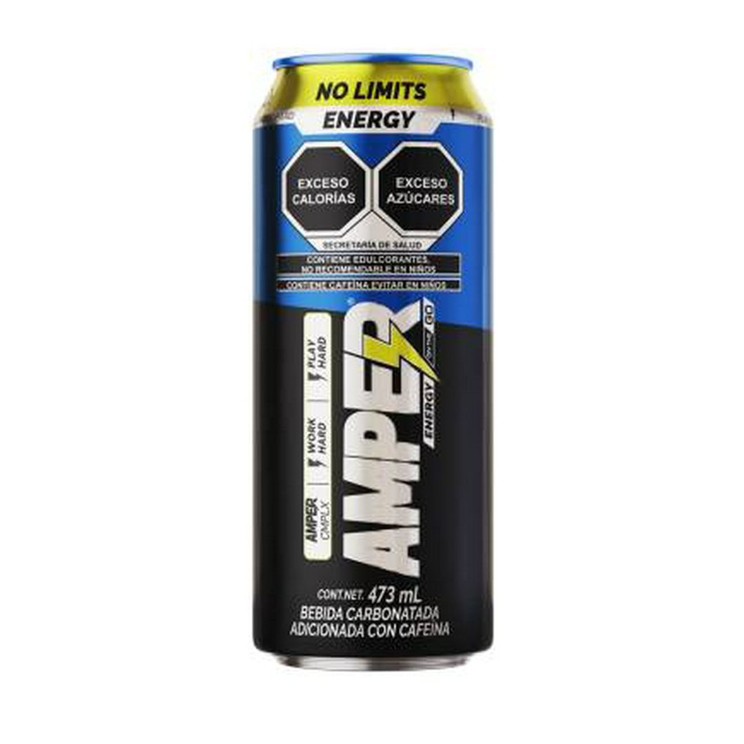 AMPER azul bebida energetica