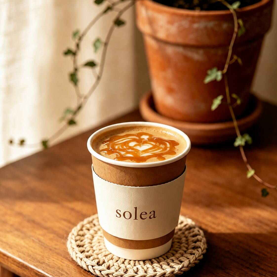 Caramel latte