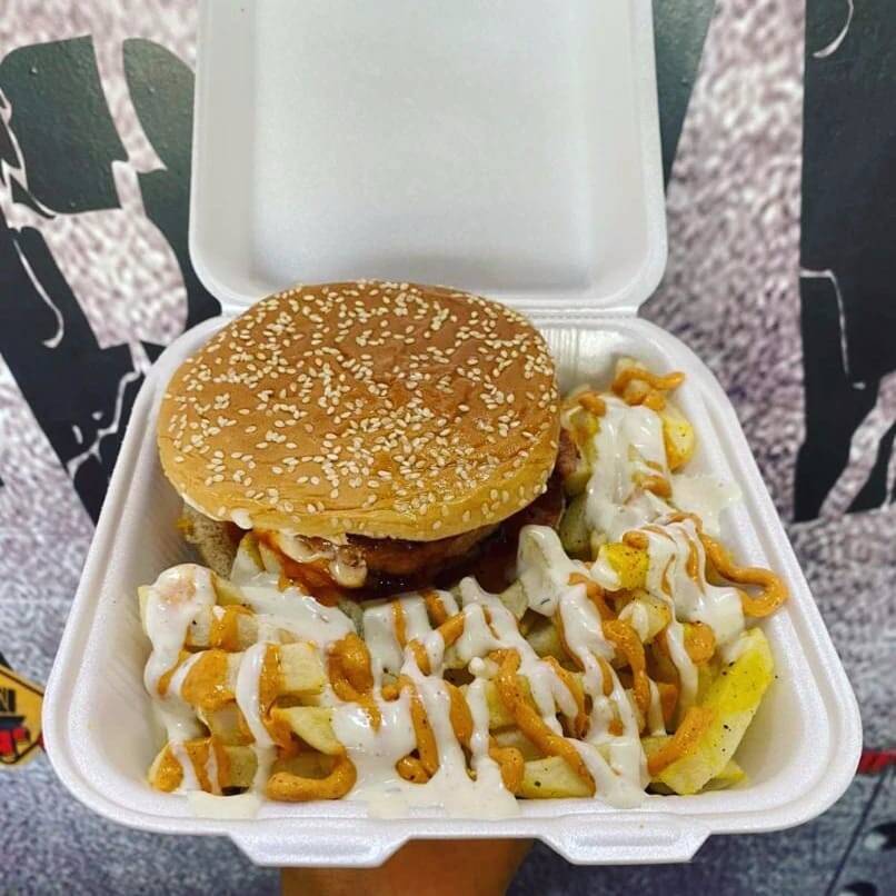 Burguer FRIES Arrachera