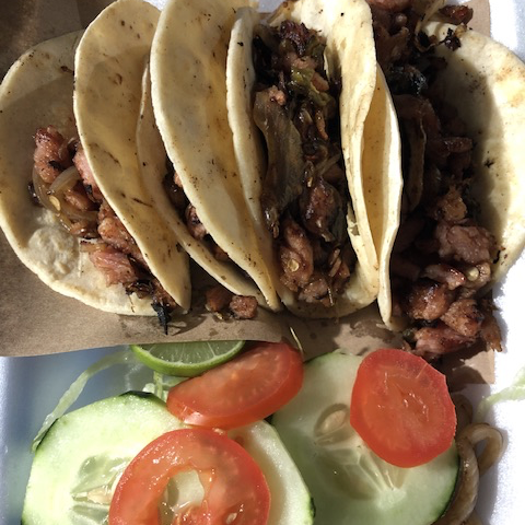 Taco chuleta Ahumada
