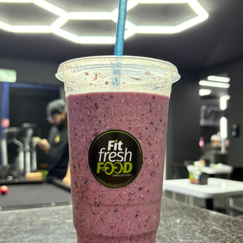 Licuado de Proteína Fresa
