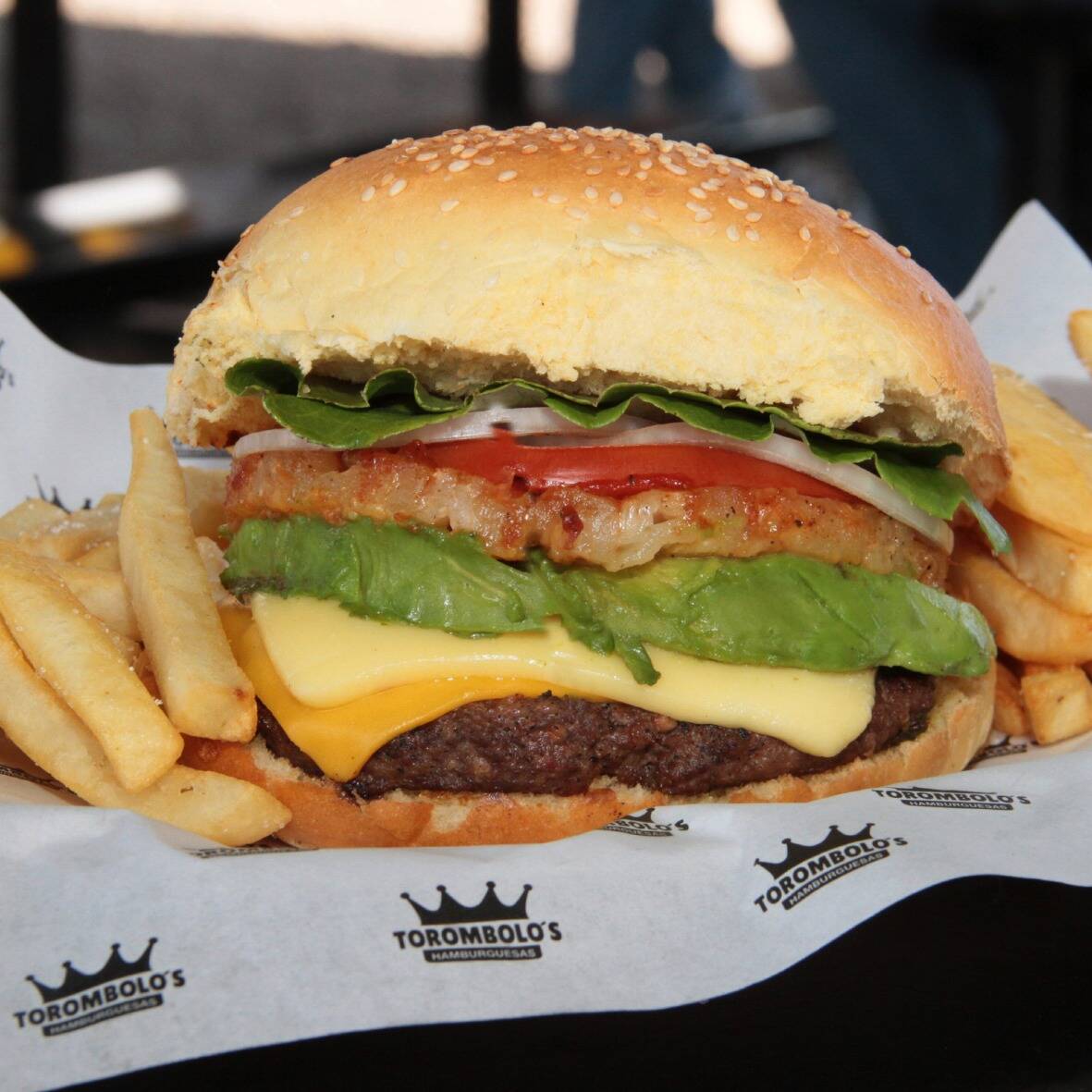 Hamburguesa spicy piña