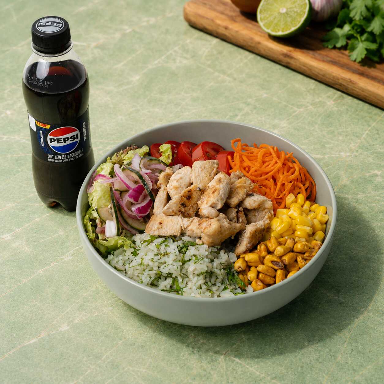Combo Menú Fresco Pollo Bowl