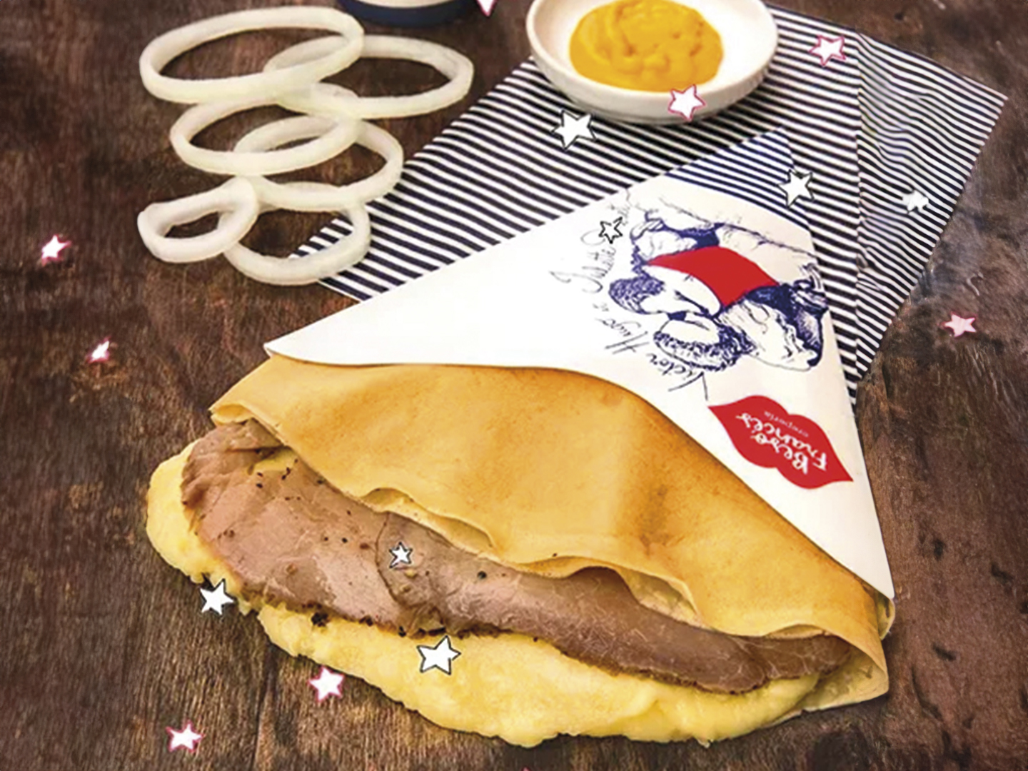 Crepe Con Roastbeef