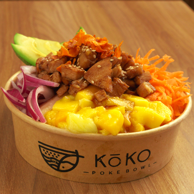 Teriyaki chicken bowl mediano