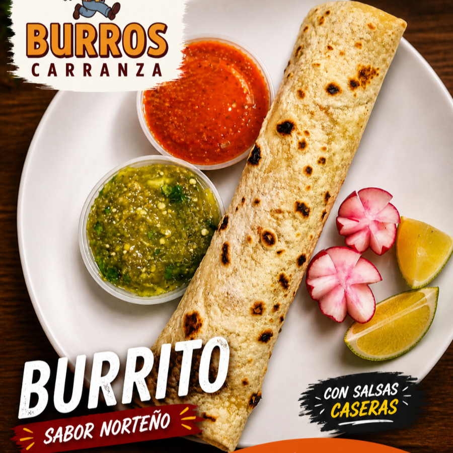 Burrito de papas con chorizo