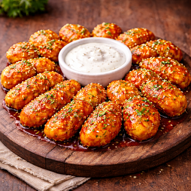 Órden de Boneless Mango Habanero y Ranch