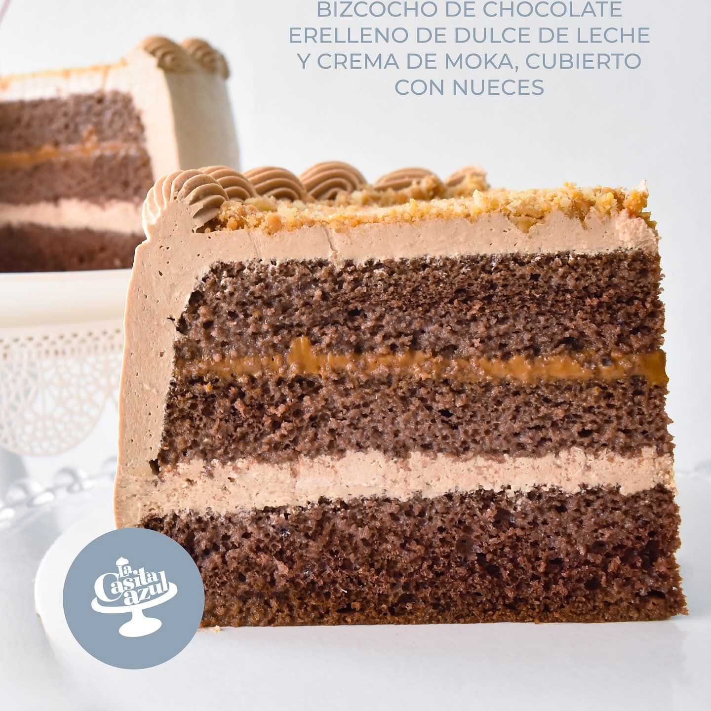 1/4 DE PASTEL DE MOKA